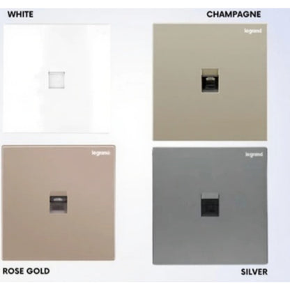 Legrand Galion Cat6 Single & Double Data Socket for Internet Network