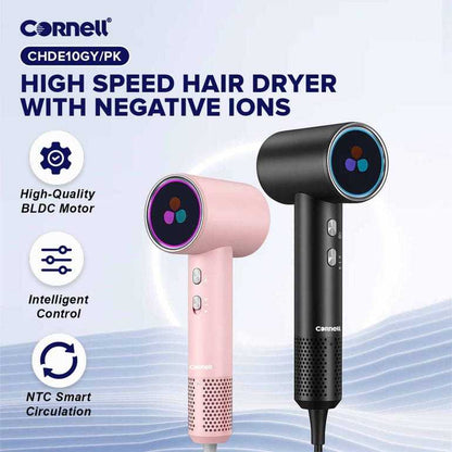 Cornell High Speed Hair Dryer with Negative Ions