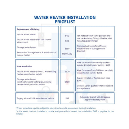 *Installation Available* Briston Instant Water Heater