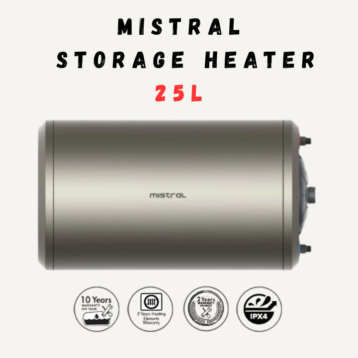 Mistral  Storage Heater  25L & 35L ( MSWHZ25CG / MSWHZ35CG)