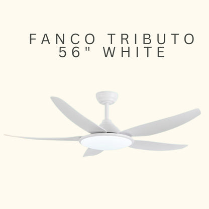 FANCO TRIBUTO 46" & 56"  DC MOTOR CEILING FAN (Installation Service Please Contact Live Seller)