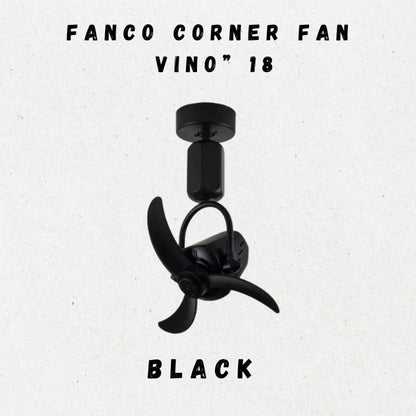 FANCO VINO 18" DC MOTOR CORNER FAN (Installation Service Please Contact Live Seller)