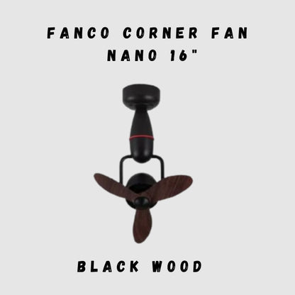FANCO NANO 16" DC MOTOR CORNER FAN (Installation Service Please Contact Live Seller)