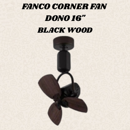 FANCO DONO 16" DC MOTOR CORNER FAN (Installation Service Please Contact Live Seller)