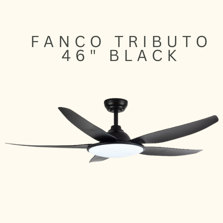 FANCO TRIBUTO 46" & 56"  DC MOTOR CEILING FAN (Installation Service Please Contact Live Seller)