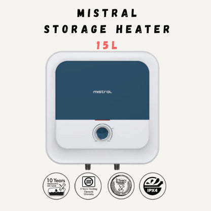 Mistral Storage Heater 15L & 30L ( MSWH150WG / MSWH300WG )