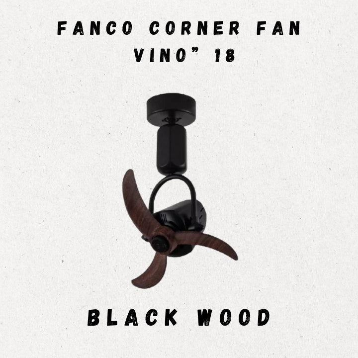 FANCO VINO 18" DC MOTOR CORNER FAN (Installation Service Please Contact Live Seller)