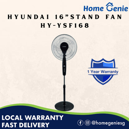 Hyundai 16”Stand fan HY-YSF168 Stand Fan