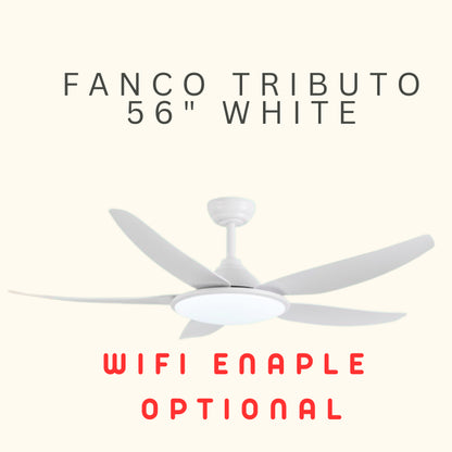 FANCO TRIBUTO 46" & 56"  DC MOTOR CEILING FAN (Installation Service Please Contact Live Seller)
